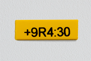 Märkning på krympslang 0.75mm