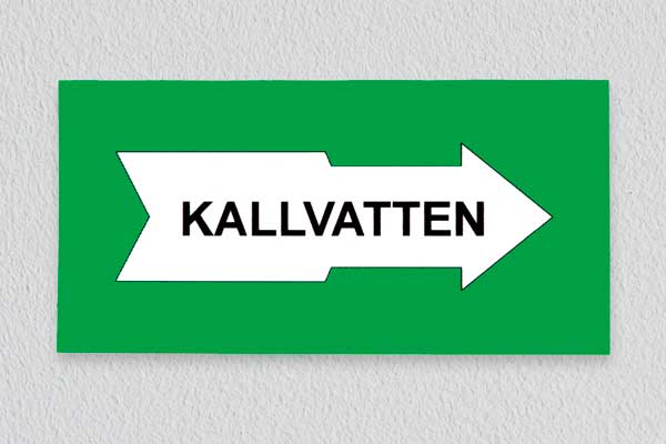 Dekal för märkning av rör