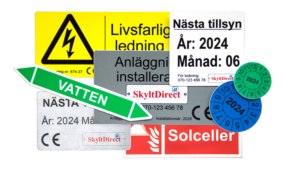 Klistermärken från SkyltDirect