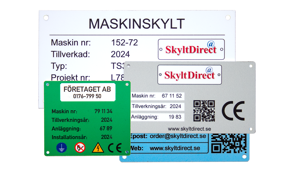 Printade plastskyltar från SkyltDirect