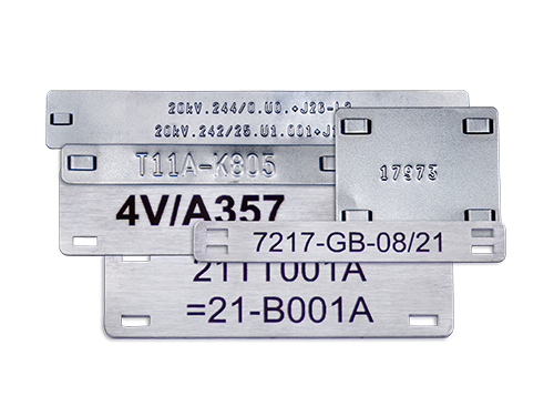 Rostfria kabelmärken från SkyltDirect